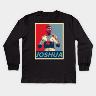 Anthony Joshua Kids Long Sleeve T-Shirt